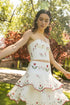 Mini Falda Lovely Tulip Ivory
